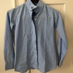 Essex Classics Coolmax Performance Show Shirt Blue